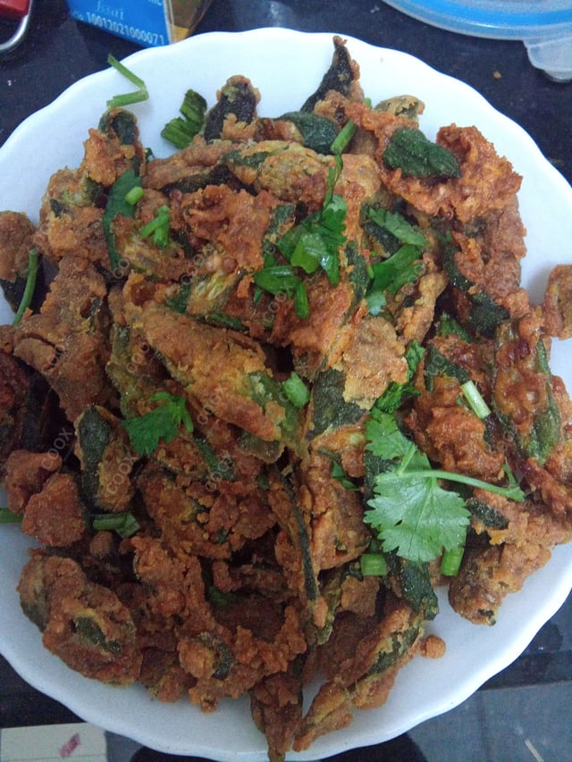 Delicious Kurkuri Bhindi prepared by COOX