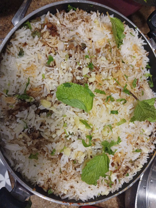 Delicious Chicken Biryani prepared by COOX