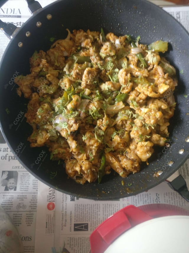 Delicious Chilli Mushroom prepared by COOX