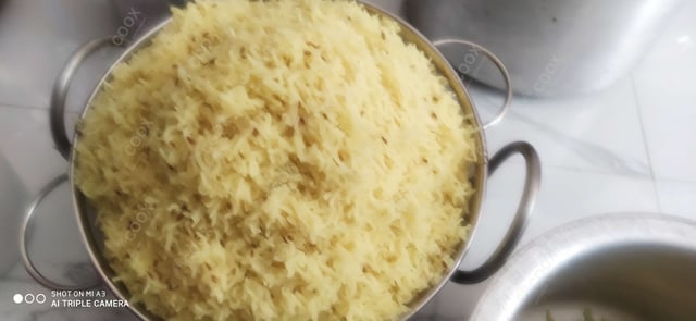 Delicious Jeera Rice prepared by COOX