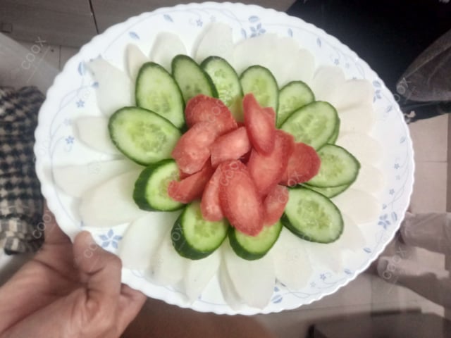 Delicious Salad, Papad prepared by COOX