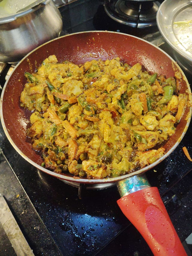 Delicious Mix Veg prepared by COOX