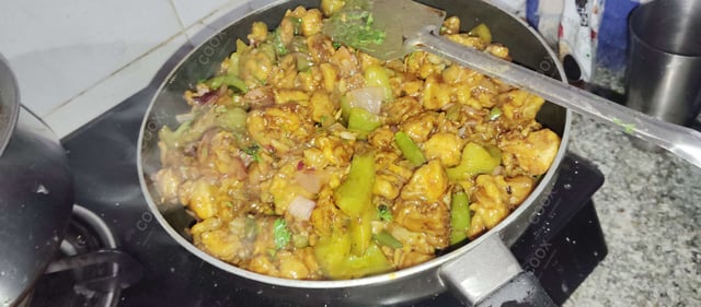 Delicious Chilli Mushroom prepared by COOX