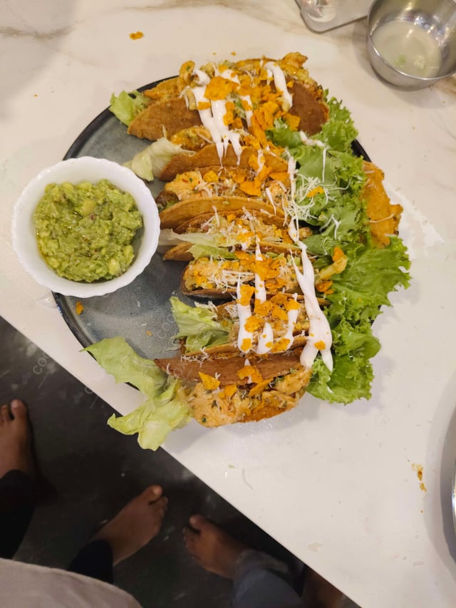 Delicious Grilled Chicken Taco prepared by COOX