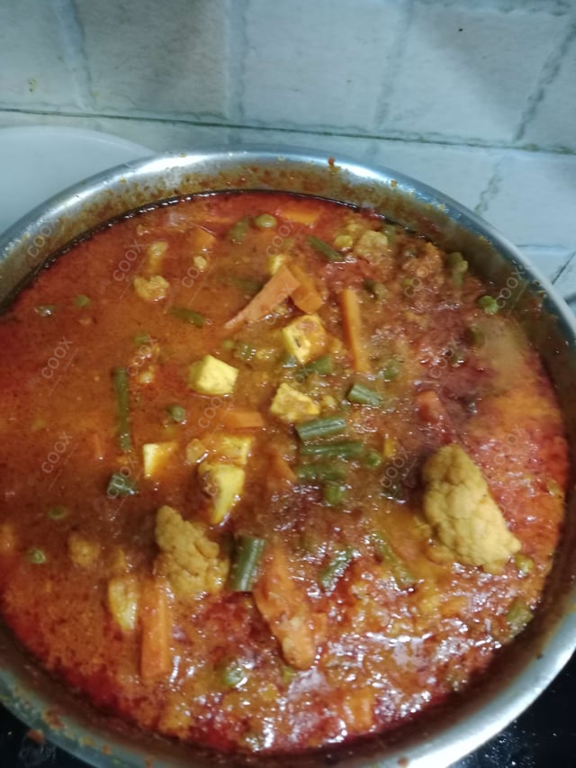 Delicious Mix Veg prepared by COOX