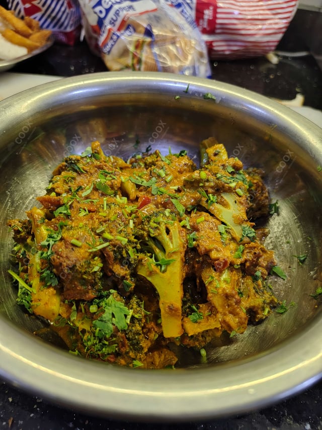 Delicious Masala Broccoli prepared by COOX