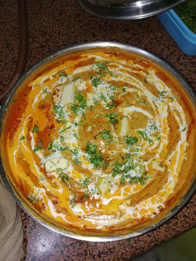 Delicious Matar Paneer prepared by COOX