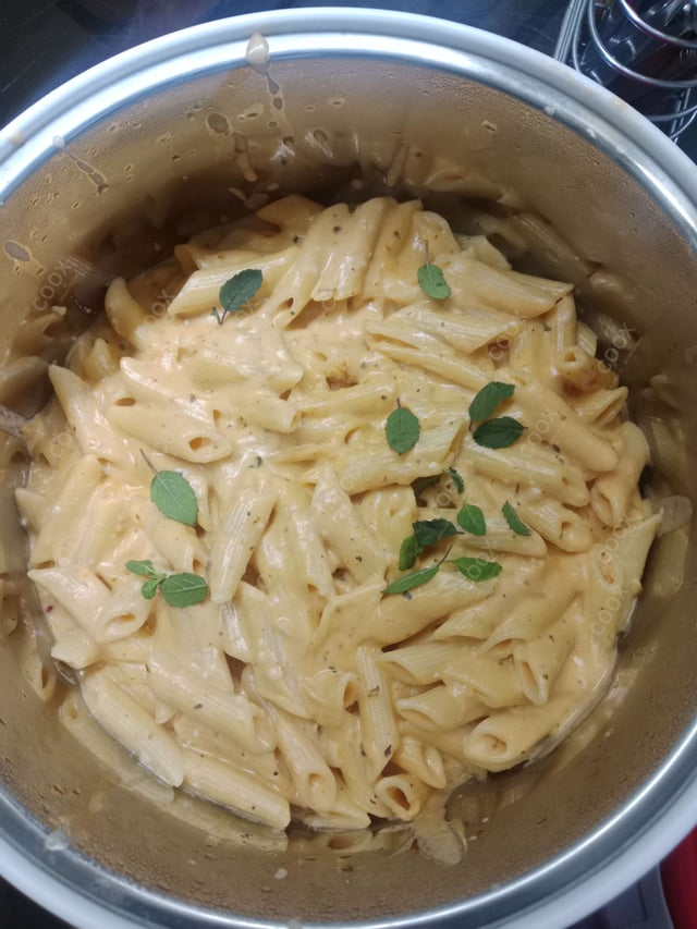 Delicious Pasta in Pink Sauce prepared by COOX
