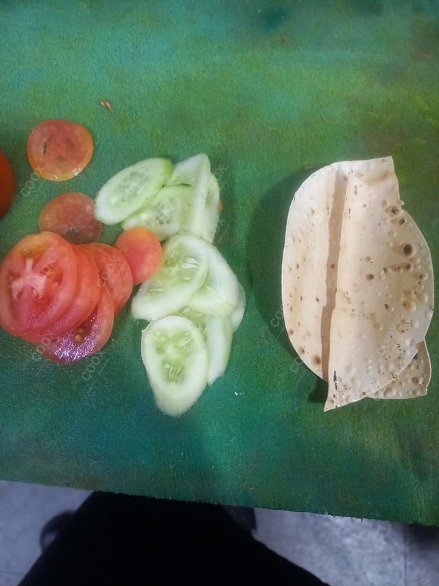 Delicious Salad, Papad prepared by COOX