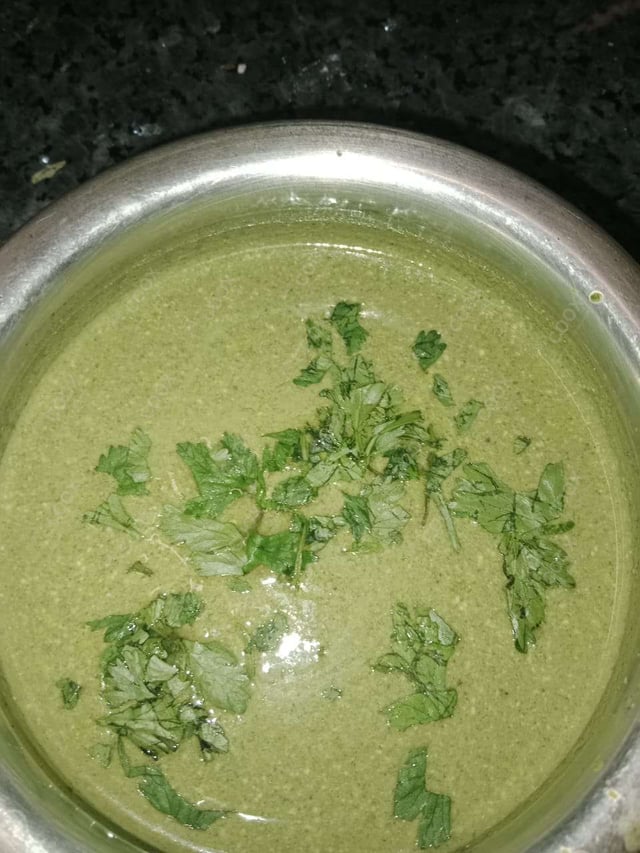 Delicious Green Chutney prepared by COOX