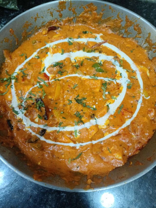 Delicious Kadhai Paneer prepared by COOX