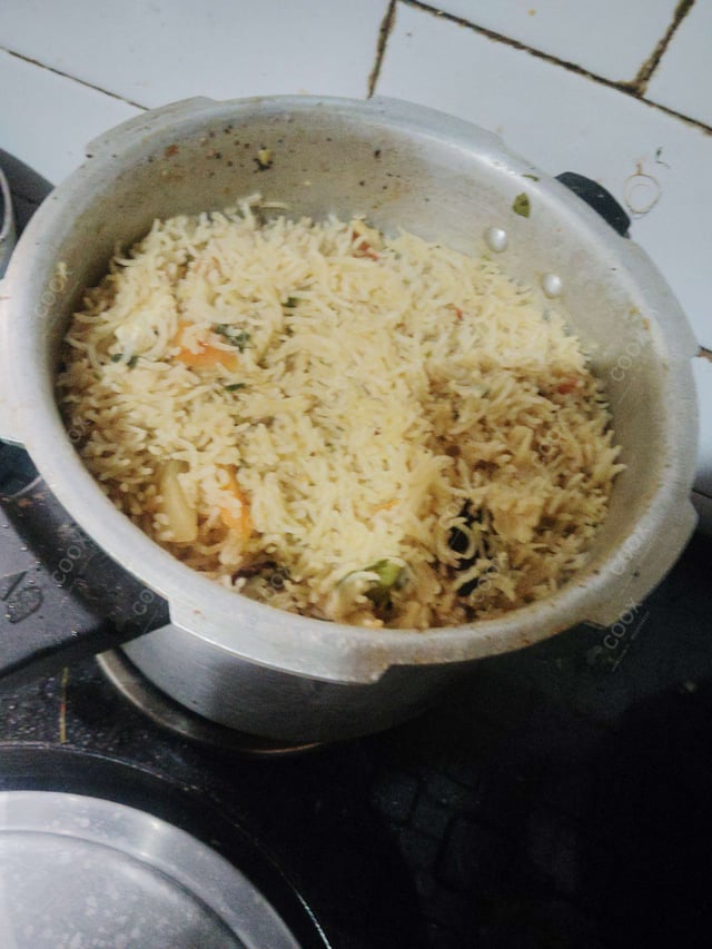 Delicious Veg Biryani prepared by COOX
