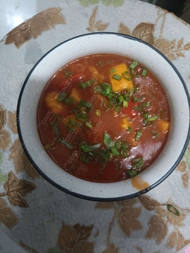 Delicious Chilli Paneer (Gravy) prepared by COOX