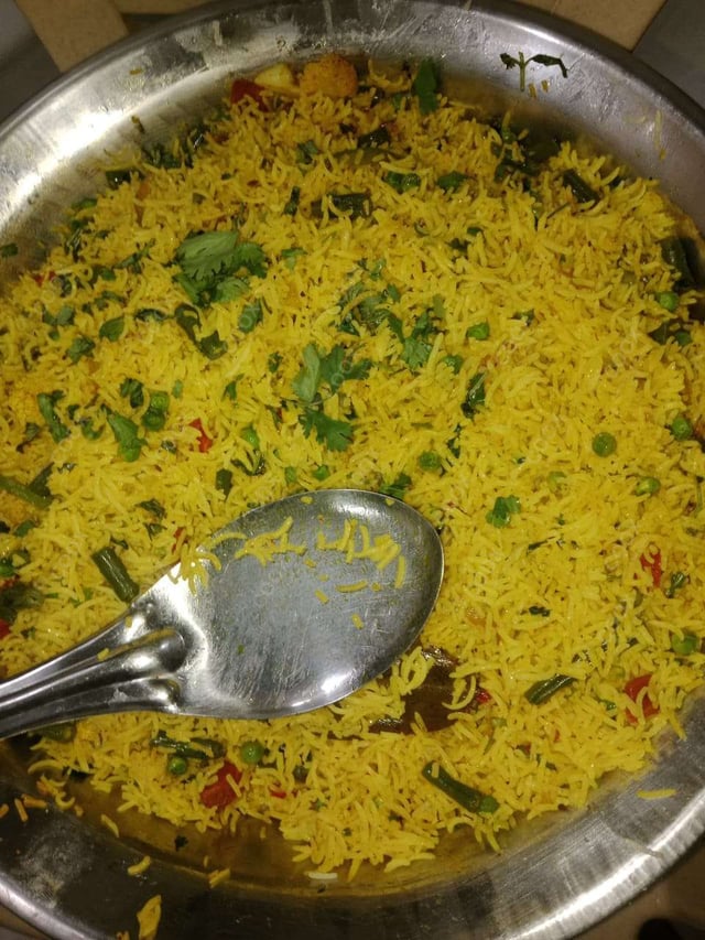Delicious Veg Pulao prepared by COOX