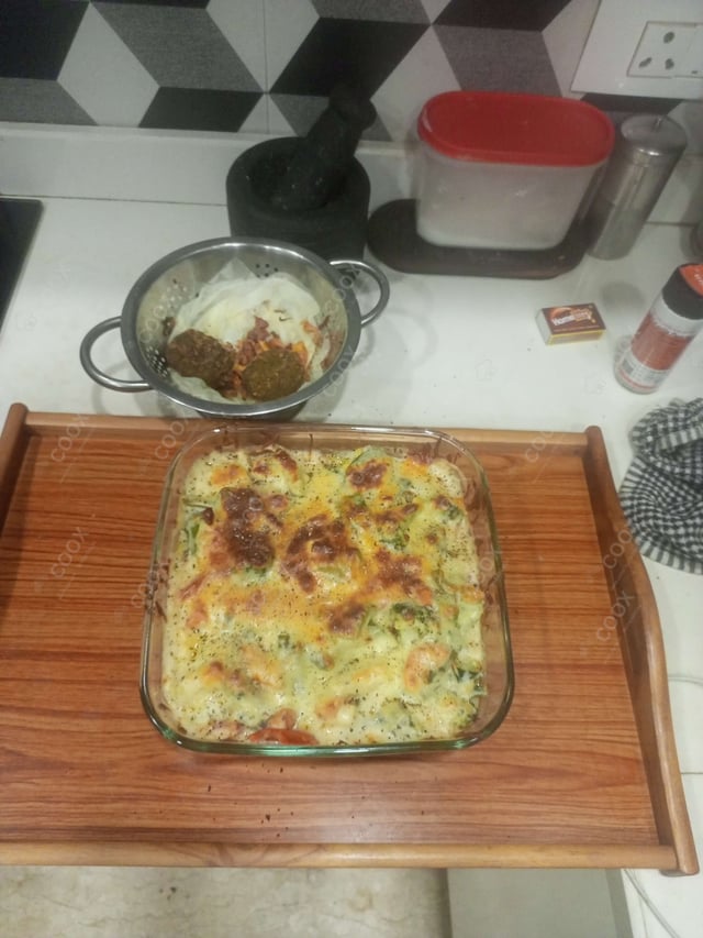Delicious Baked Vegetables prepared by COOX