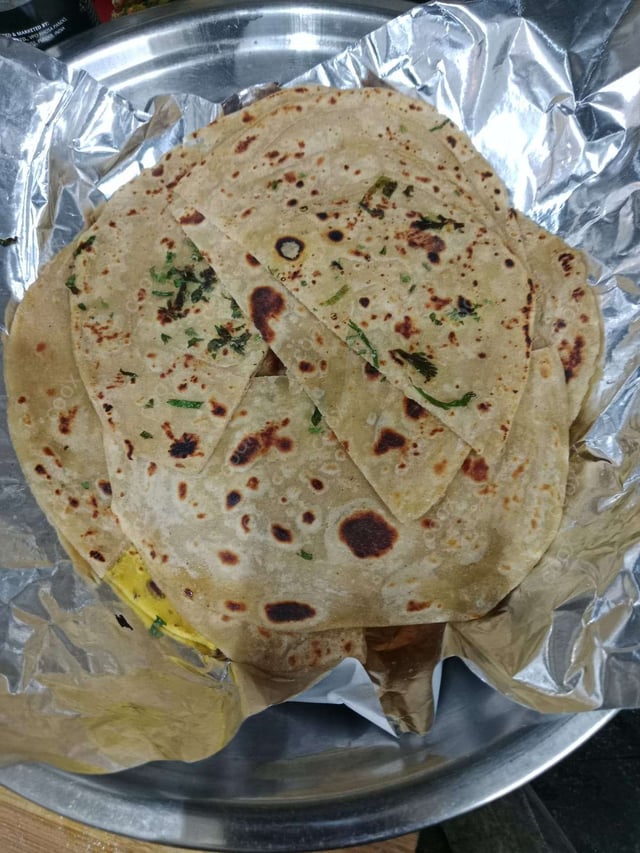Delicious Lachha Paranthas prepared by COOX
