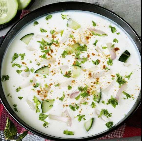Delicious Cucumber Raita prepared by COOX