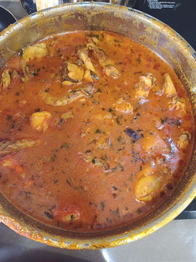 Delicious Chicken Curry prepared by COOX