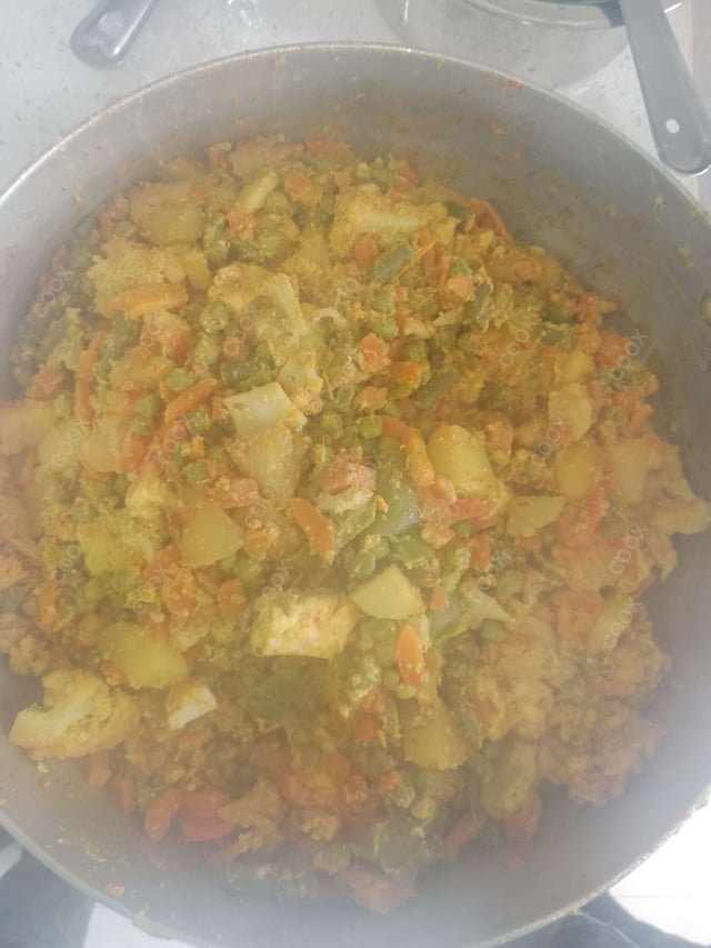 Delicious Mix Veg prepared by COOX