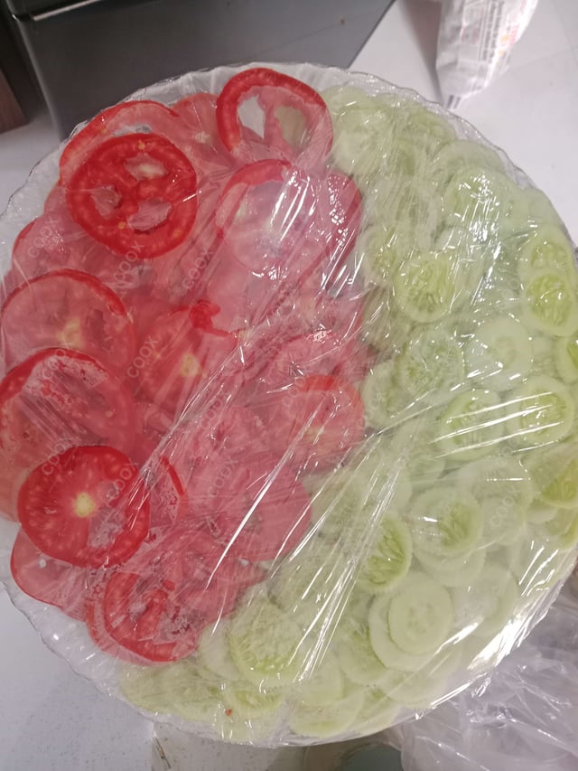 Delicious Salad, Papad prepared by COOX