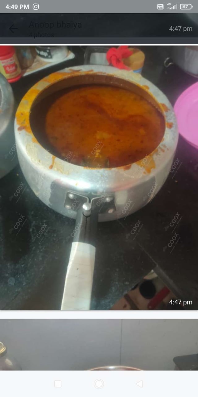 Delicious Chole prepared by COOX
