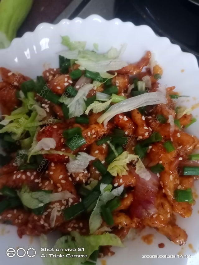 Delicious Crispy Honey Chicken prepared by COOX
