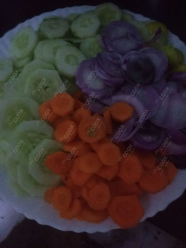 Delicious Salad, Papad prepared by COOX