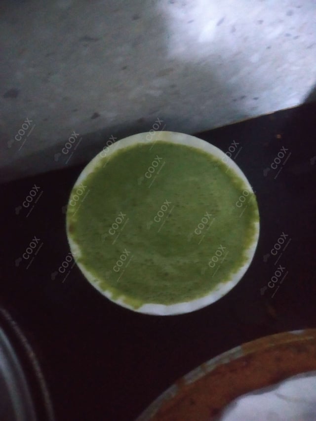 Delicious Green Chutney prepared by COOX