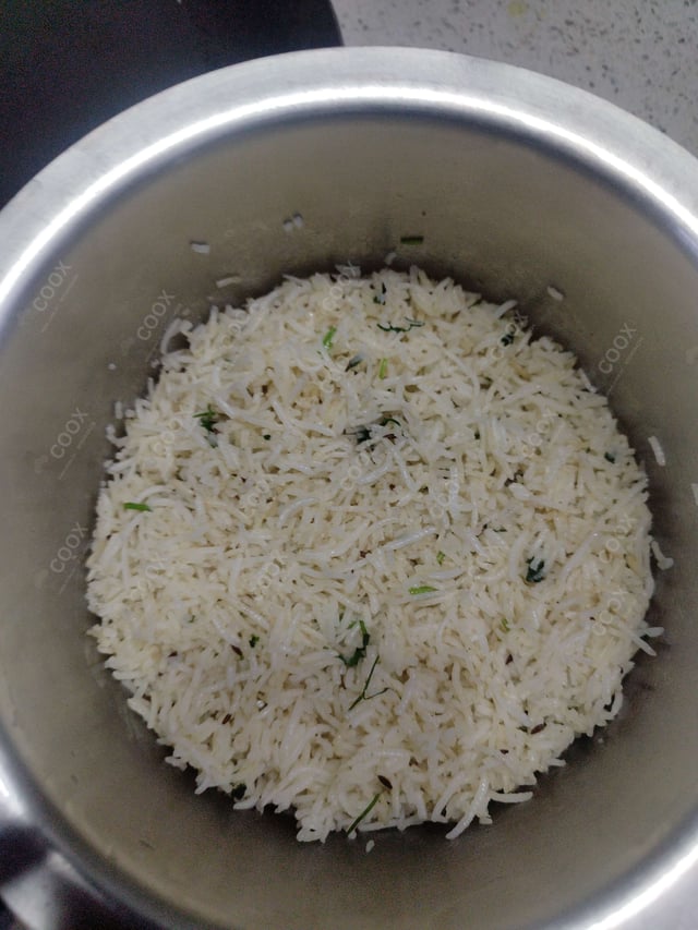 Delicious Jeera Rice prepared by COOX
