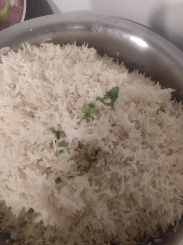 Delicious Steamed Rice prepared by COOX