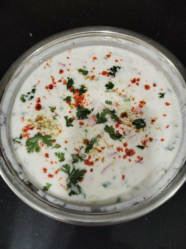 Delicious Mix Veg Raita prepared by COOX