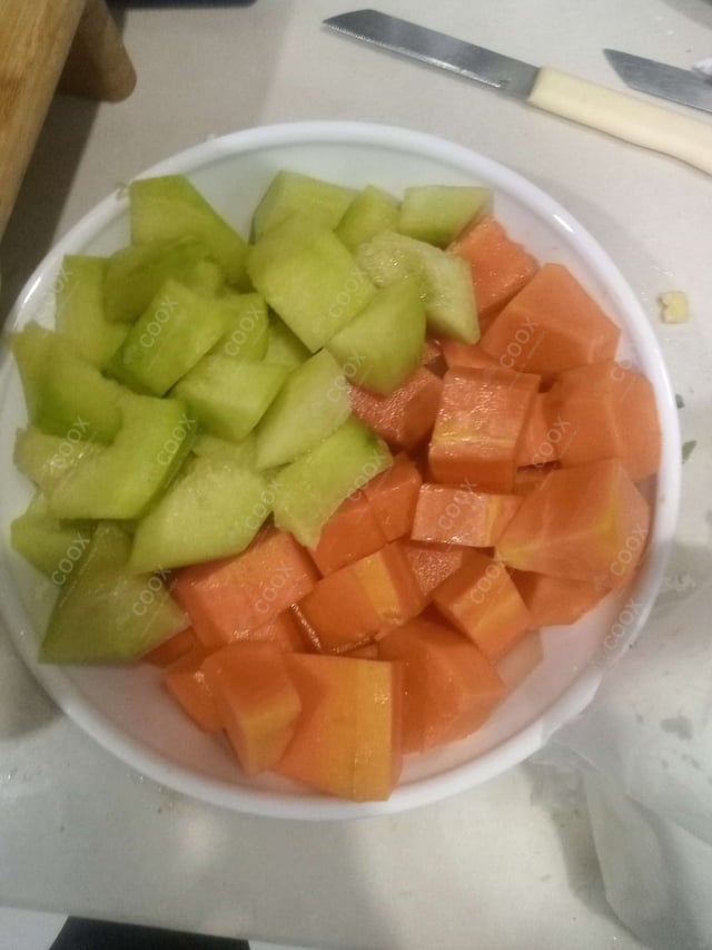 Delicious Fruit Chaat prepared by COOX