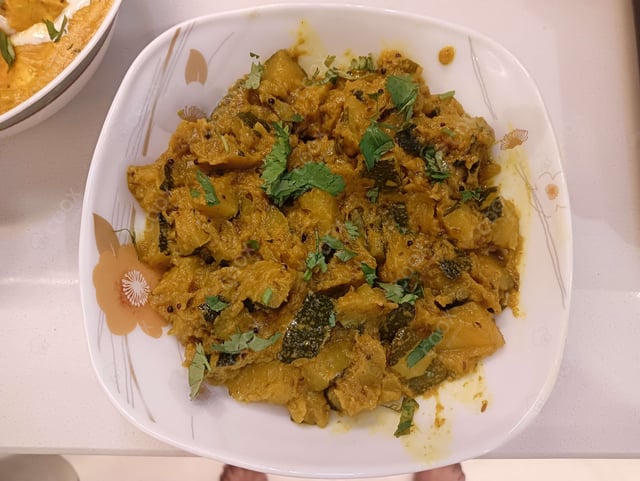 Delicious Kaddu ki Sabzi (Sitafal) prepared by COOX