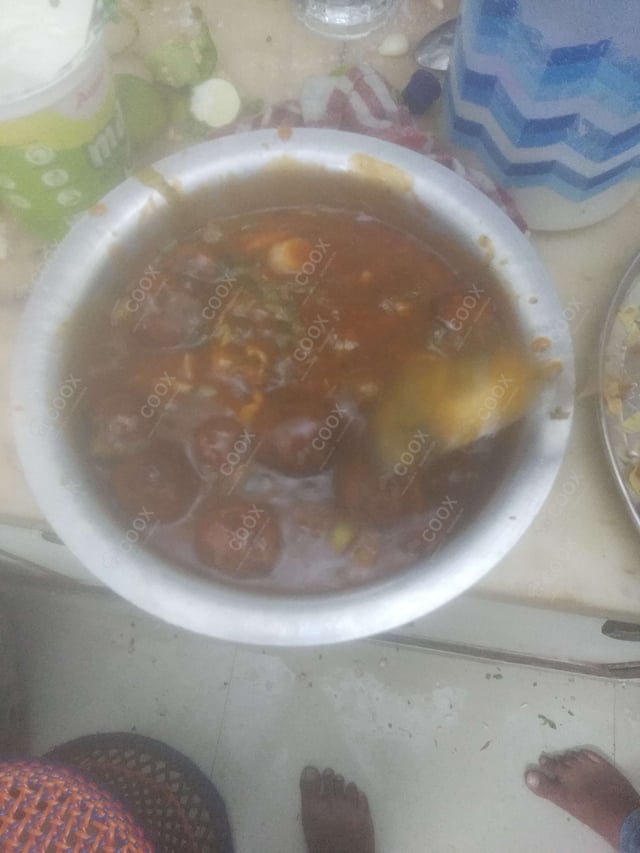 Delicious Veg Manchurian (Gravy) prepared by COOX