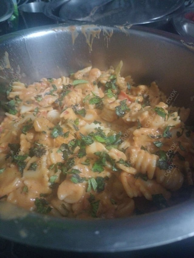 Delicious Pasta in Pink Sauce prepared by COOX
