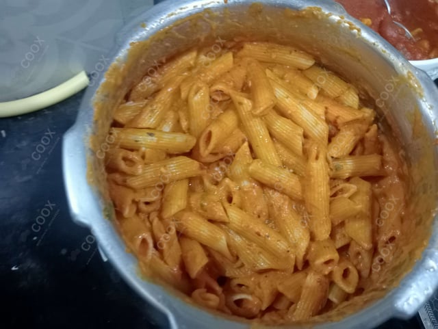 Delicious Pasta in Pink Sauce prepared by COOX