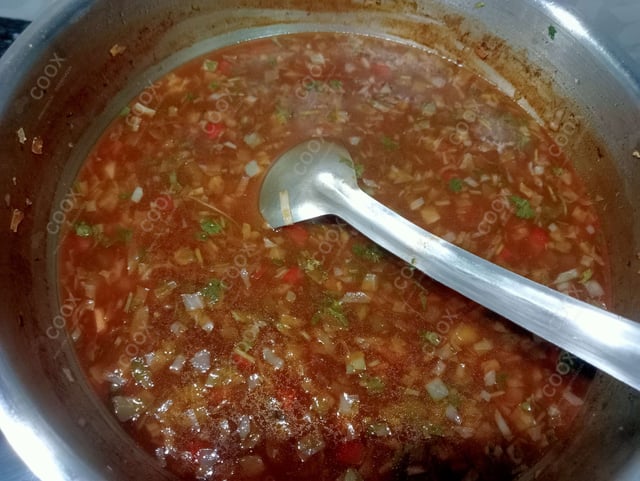 Delicious Veg Manchurian (Gravy) prepared by COOX
