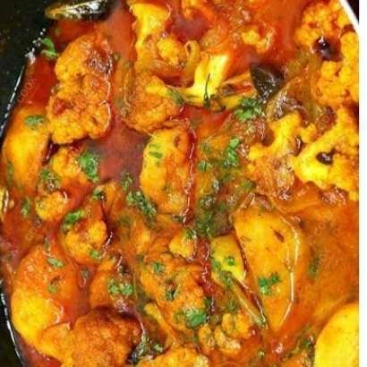 Delicious Aloo Gobhi prepared by COOX