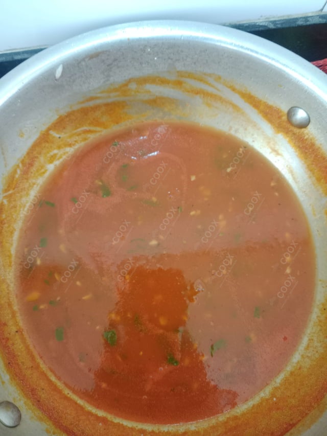 Delicious Tomato Basil Soup prepared by COOX