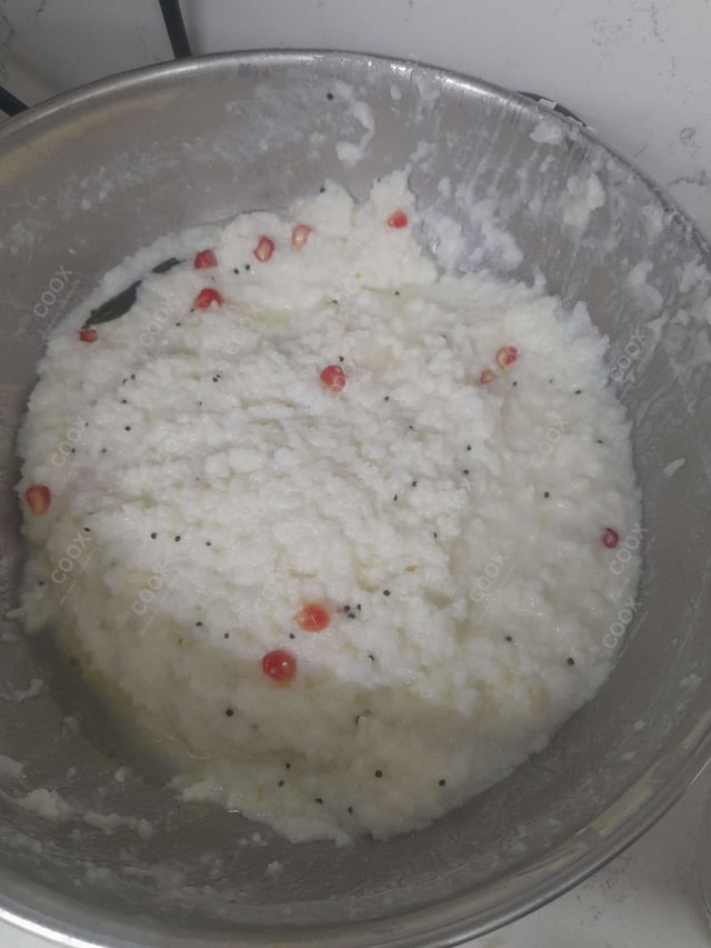Delicious Curd Rice prepared by COOX