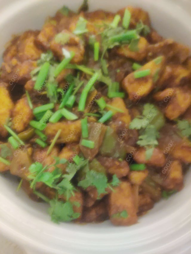 Delicious Chilli Paneer (Gravy) prepared by COOX