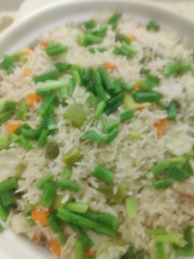 Delicious Veg Fried Rice prepared by COOX