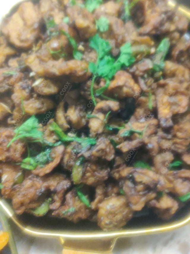 Delicious Chilli Mushroom prepared by COOX