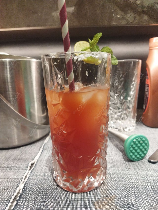 Delicious Bloody Mary prepared by COOX