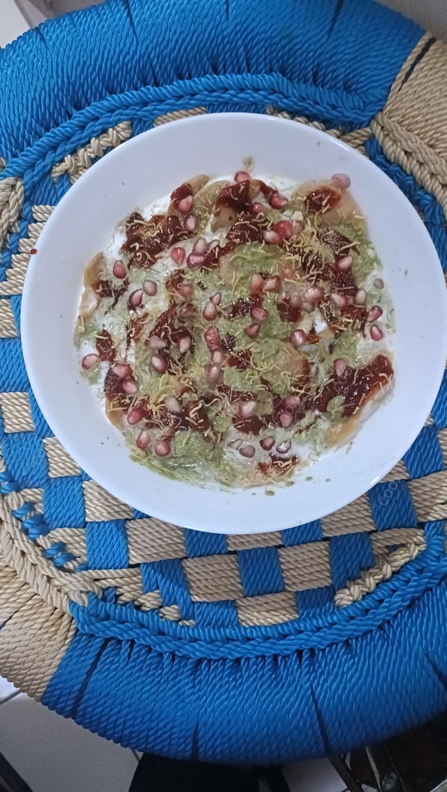 Delicious Papdi Chaat prepared by COOX