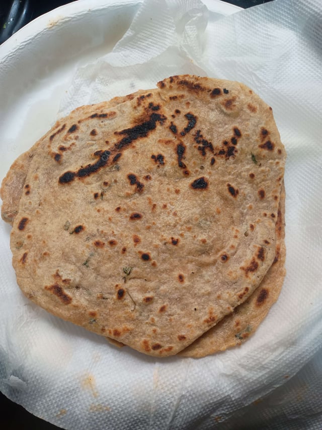 Delicious Stuffed Paranthas prepared by COOX