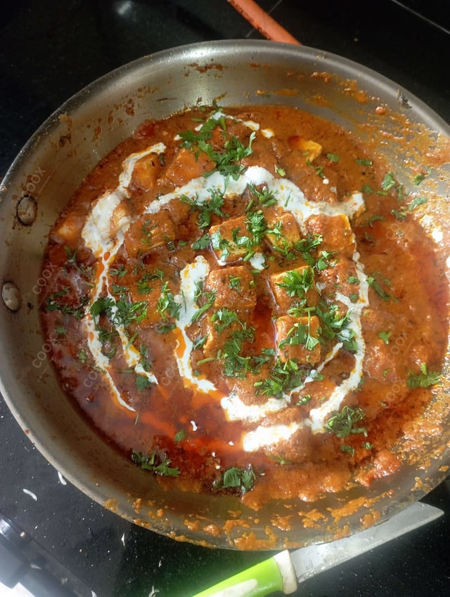 Delicious Paneer Lababdar prepared by COOX