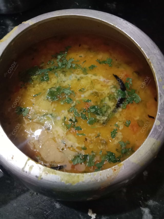 Delicious Dal Tadka prepared by COOX