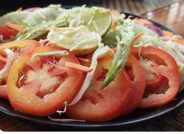 Delicious Salad, Papad prepared by COOX
