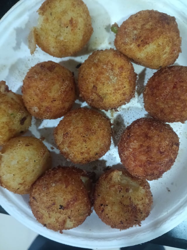 Delicious Fried Cheese Balls prepared by COOX